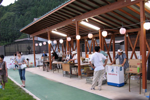 土曜夜店、焼きそば