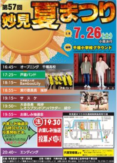 第57回 妙見夏まつり